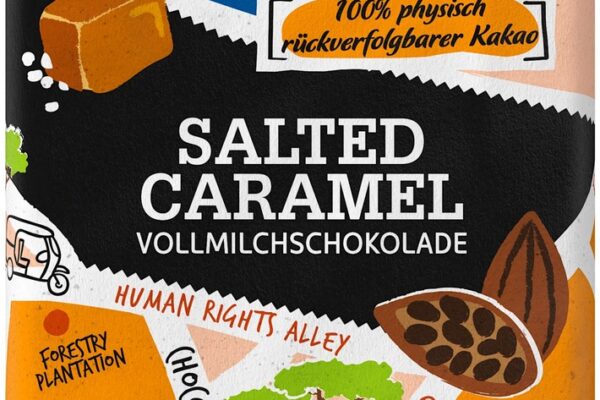 Die Ludwig Weinrich GmbH & Co. KG informiert über einen Warenrückruf des Produktes „Way To Go – Salted Caramel Vollmilchschokolade, 180g“