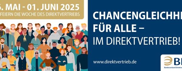Chancengleichheit im Fokus: Woche des Direktvertriebs 2025 startet am 26. Mai