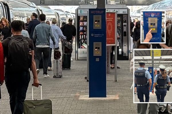 Bundespolizeidirektion München: Im Notfall: Bundespolizei / Inbetriebnahme der Notrufsäule