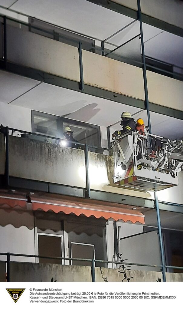 FW-M: Küche in Flammen (Hadern)